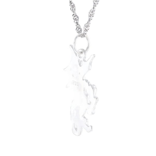 Silver Dragon Pendant