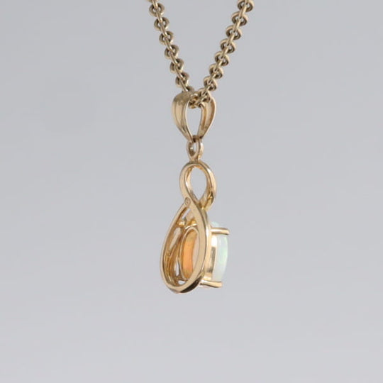Swirl Opal Pendant