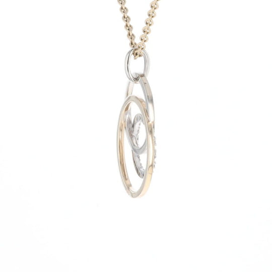 Two-Tone Interlocking Pendant