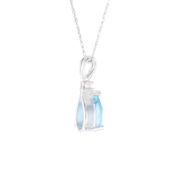 Blue Topaz Pendant