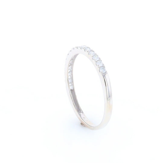 White Gold Diamond Wedding Band