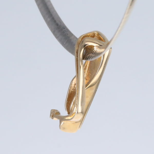 Opal Pendant Triangle Inlaid Design with .06ct Round Diamond