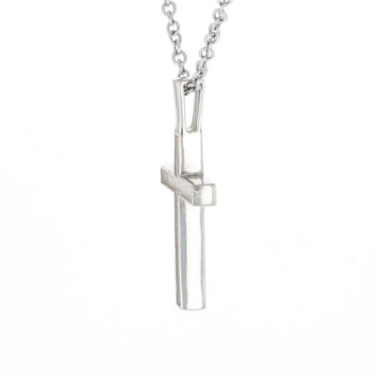 Sugilite 3 Section Inlaid Cross Pendant