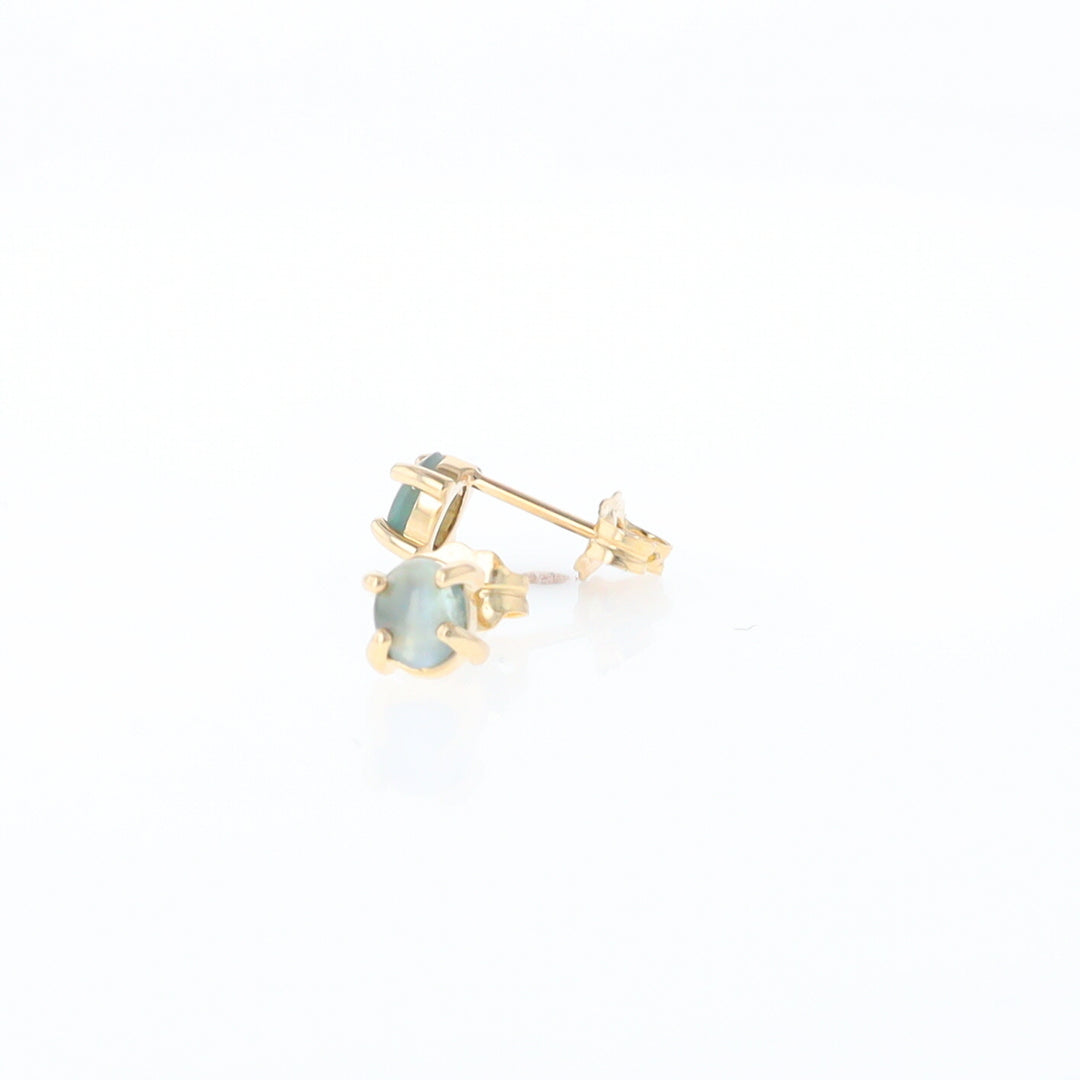 Cat's Eye Alexandrite Studs