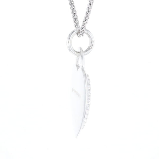 Judith Ripka Beaded Heart Pendant