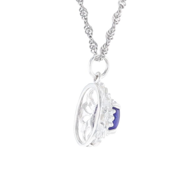 Silver Lapis Lazuli Pendant