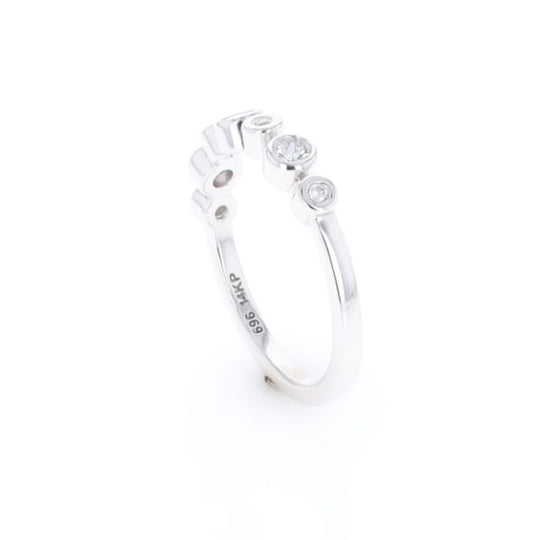 7-Stone Bezel Set Diamond ring