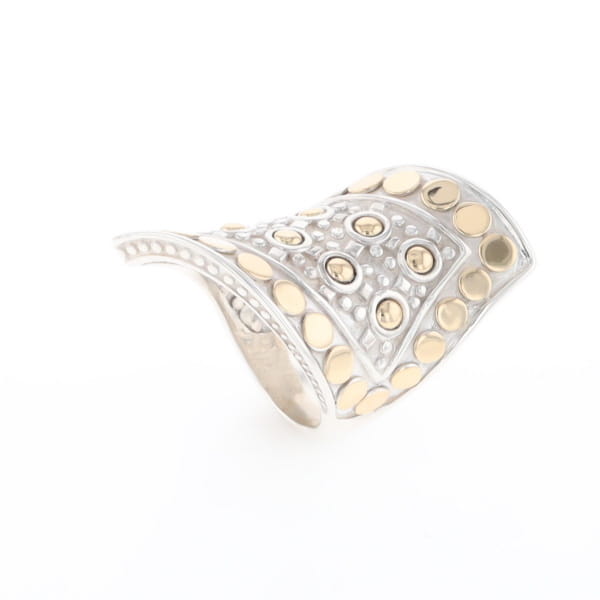 John Hardy Two-Tone Curved Ring