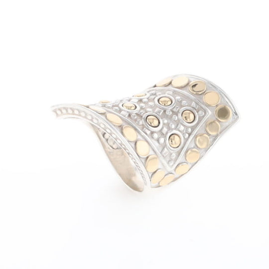 John Hardy Two-Tone Curved Ring