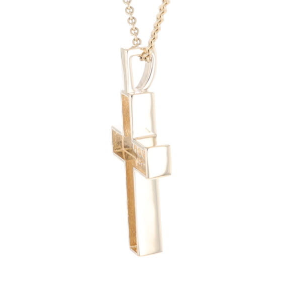 Meteorite Cross Pendant