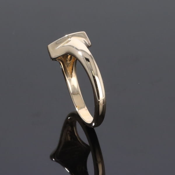 Opal Rings Diamond Shape Inlaid Design