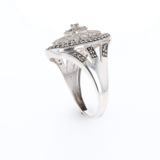 Open Work Filigree Design Ring