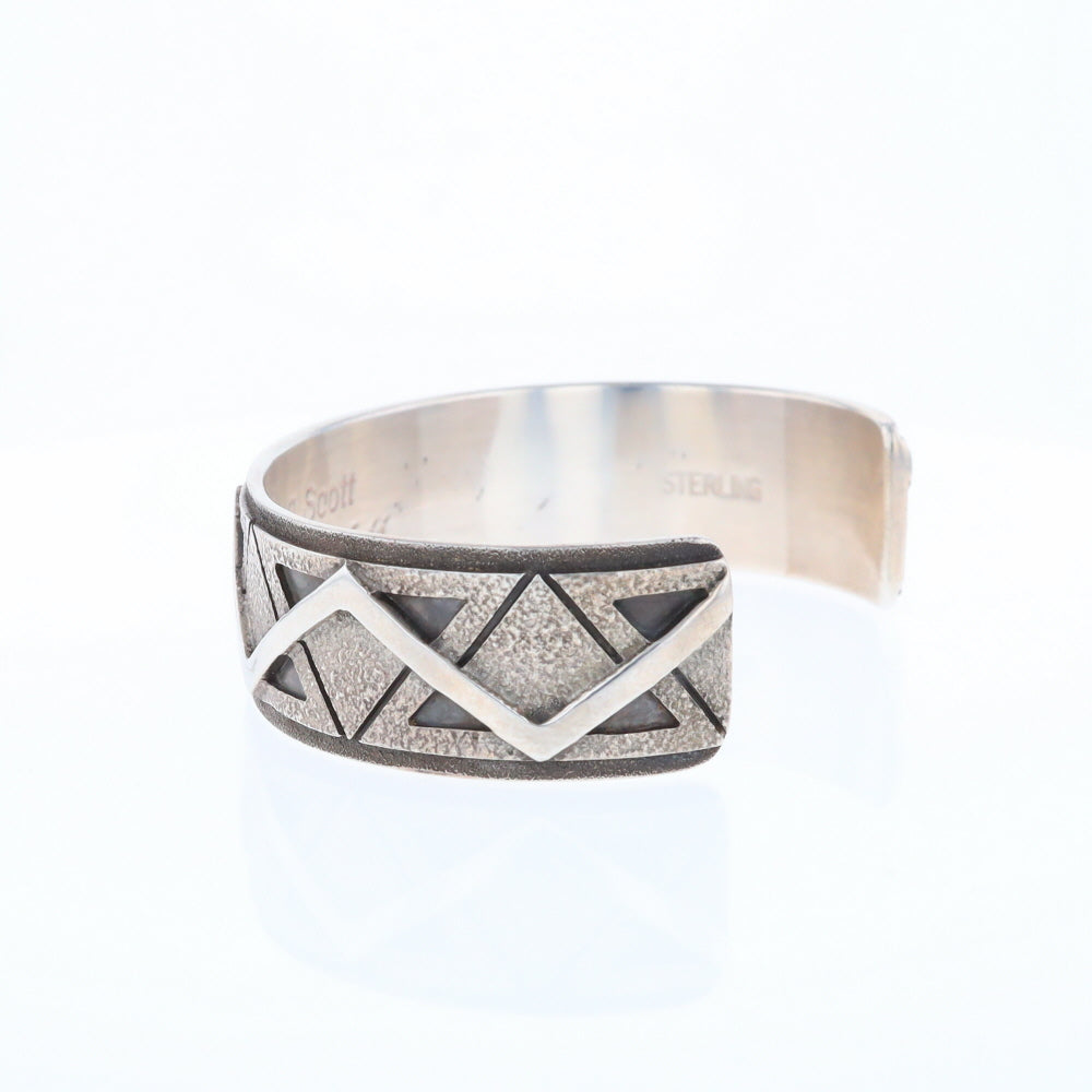 Native Zig Zag Cuff Bracelet