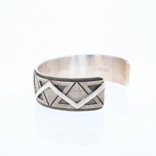 Native Zig Zag Cuff Bracelet