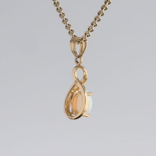 Swirl Opal Pendant
