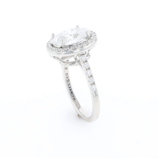 Halo Diamond Ring