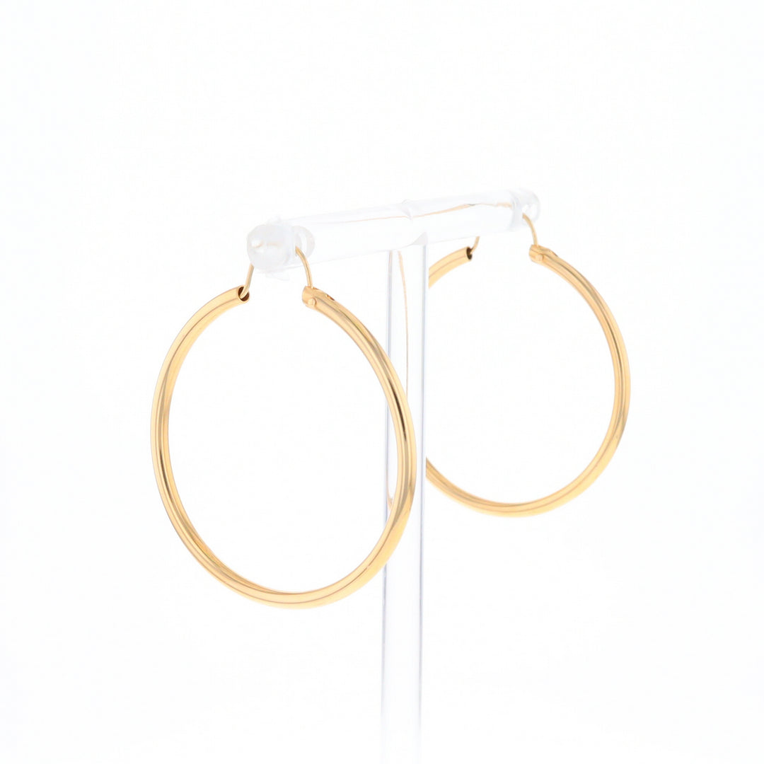 Gold Hoop Earrings