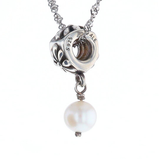 Retired Pandora Pearl Posy Charm