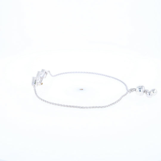 Bypass Diamond Bolo Bracelet