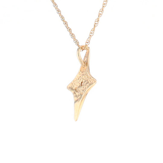 North Star Pendant Diamond Solitaire