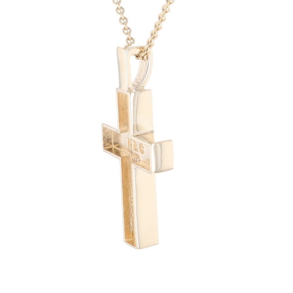 Meteorite Cross Pendant