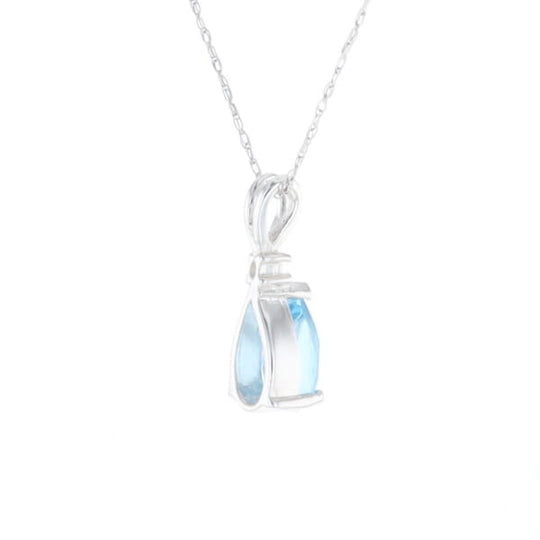 Blue Topaz Pendant