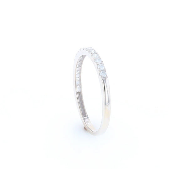 White Gold Diamond Wedding Band