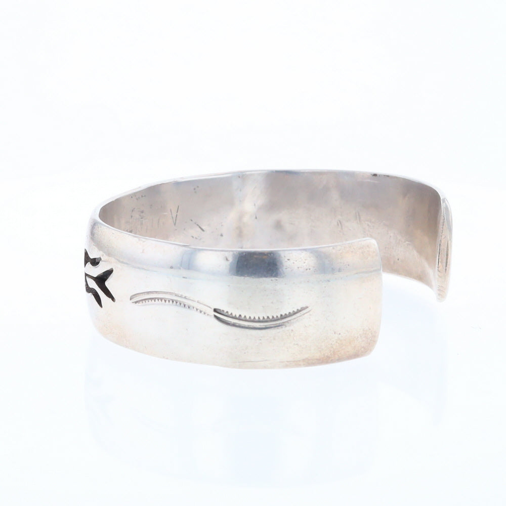 Native Silver Bird Cuff Bracelet