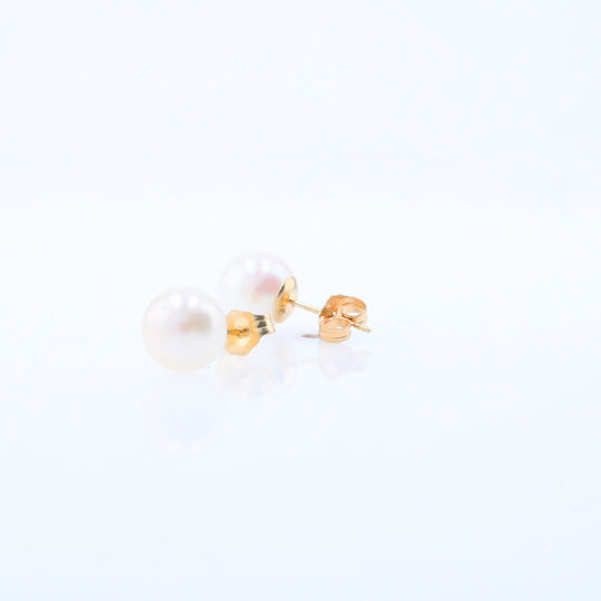 Pearl Stud Earrings