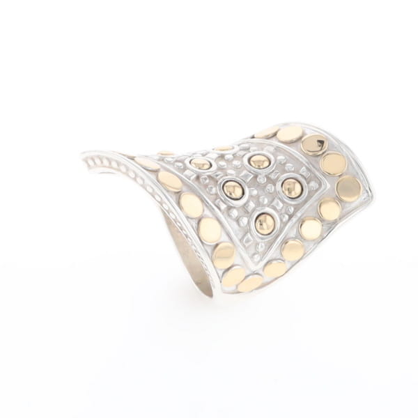 John Hardy Two-Tone Curved Ring