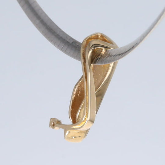 Opal Pendant Triangle Inlaid Design with .06ct Round Diamond
