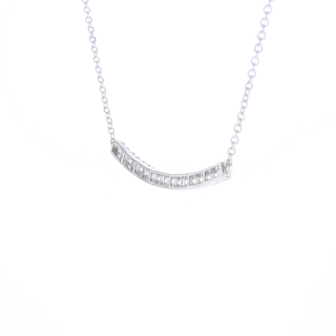 Diamond Bar Necklace