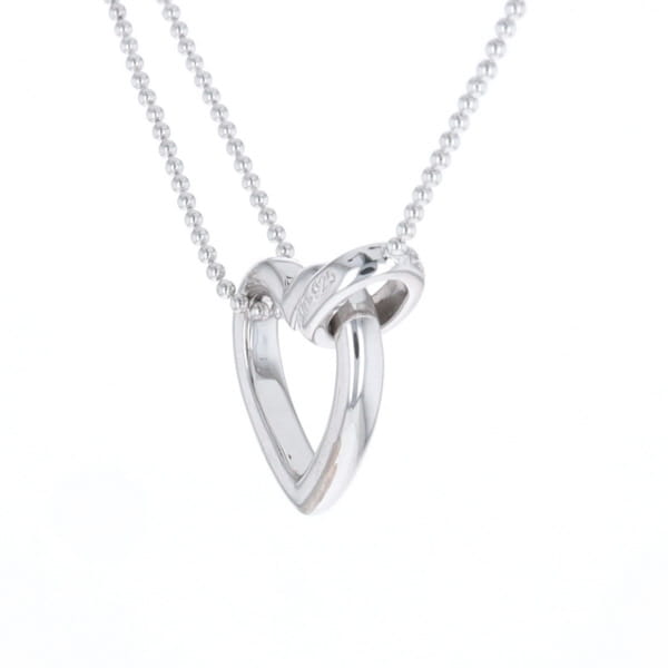 Diamond Clip Heart Necklace