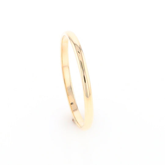 Thin Gold Wedding Band