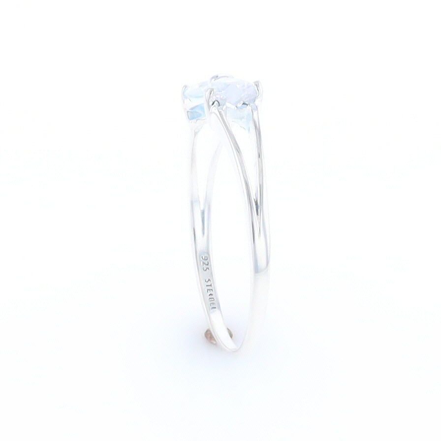 Cubic Zirconia Bow Tie Ring