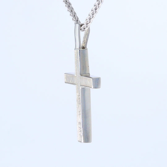 Opal Pendant 4 Section Inlaid Cross