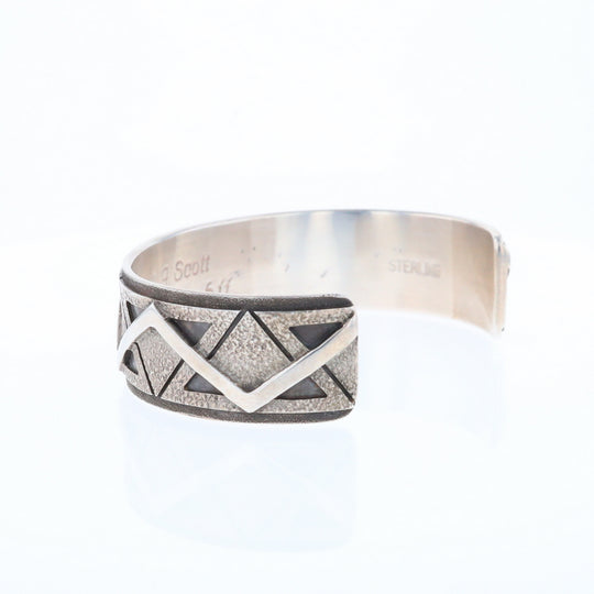 Native Zig Zag Cuff Bracelet