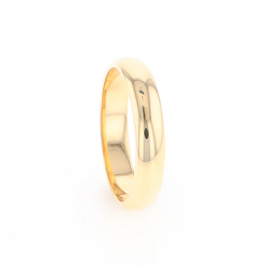 High Polished Comfort Fit Wedding Band