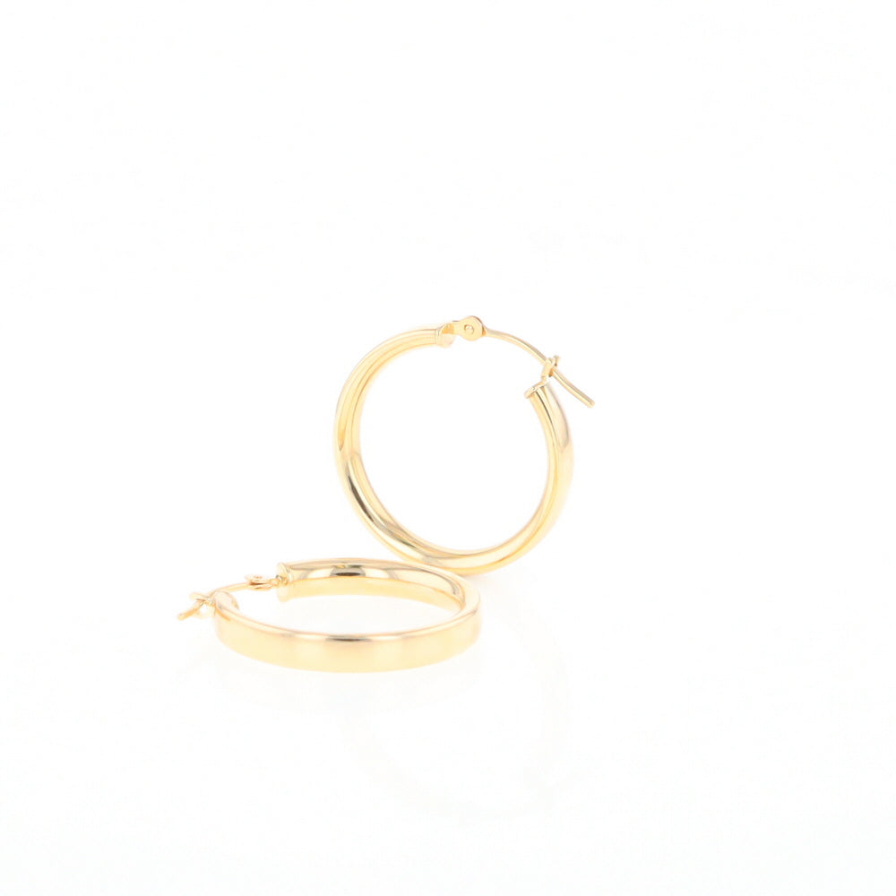 Gold Hoop Earrings