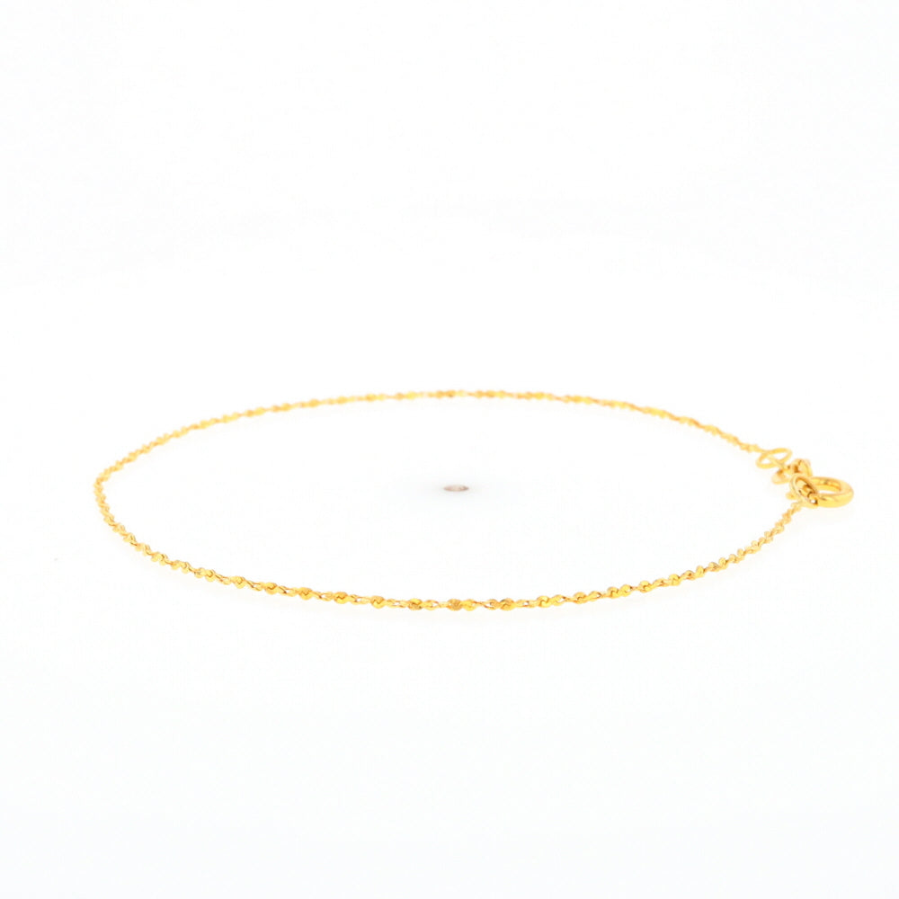 Gold Twist S Link Bracelet