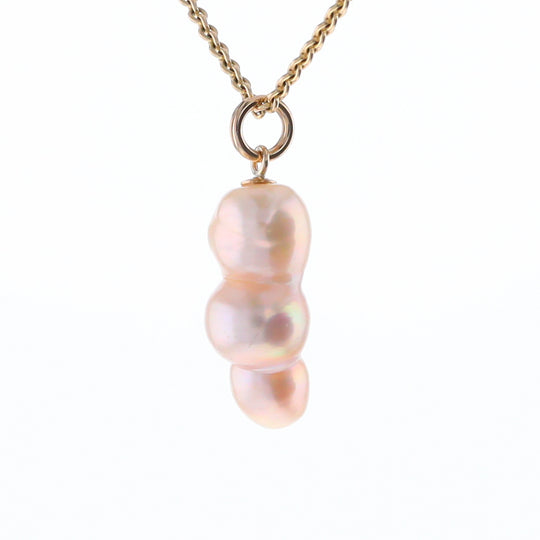 Baroque Triple Pearl Pendant