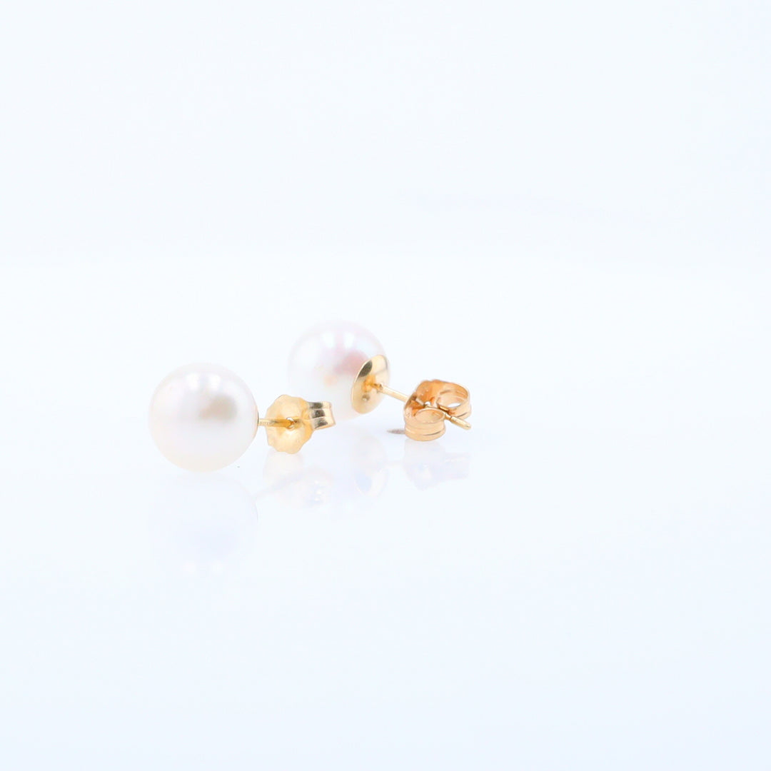 Pearl Stud Earrings