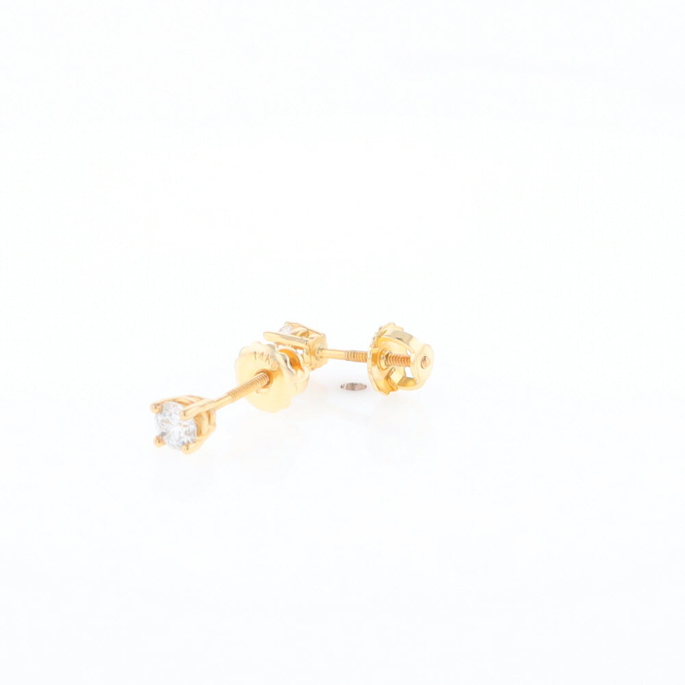 0.41ctw Diamond Stud Earrings