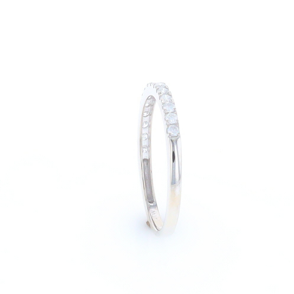 White Gold Diamond Wedding Band