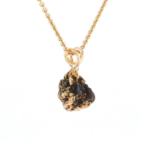 Natural Gold Nugget Pendant