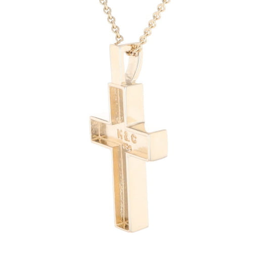 Meteorite Cross Pendant