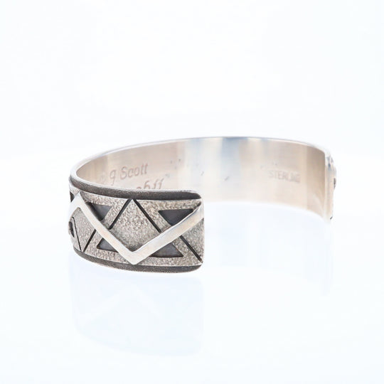 Native Zig Zag Cuff Bracelet