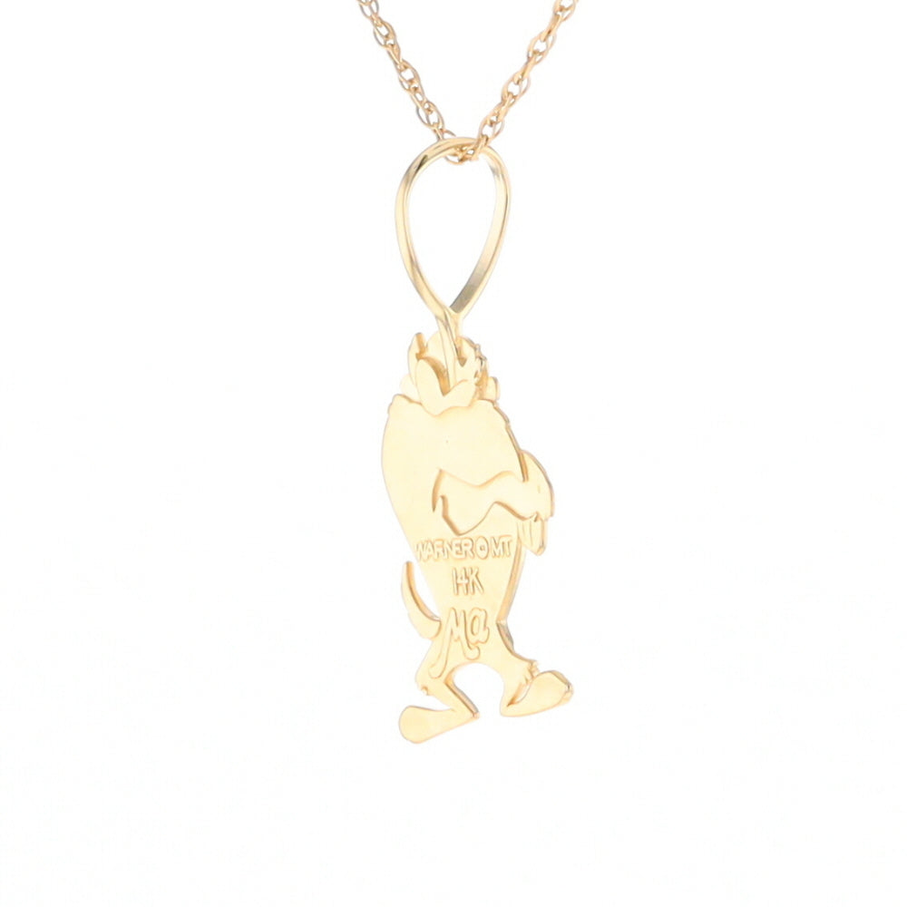 Gold Tasmanian Devil Charm