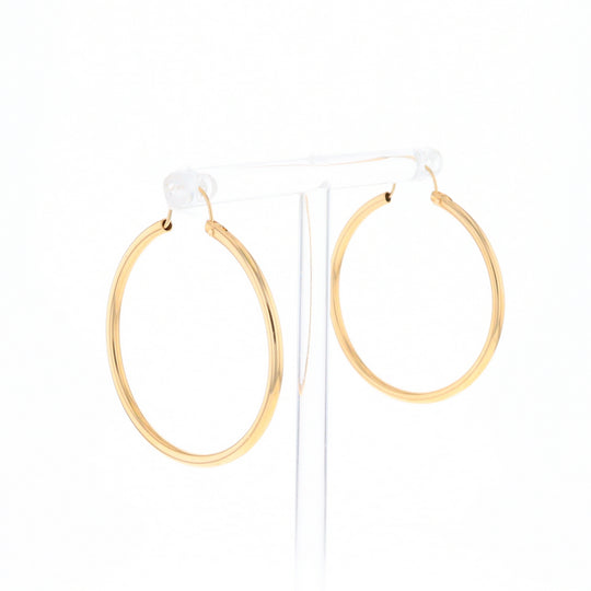 Gold Hoop Earrings