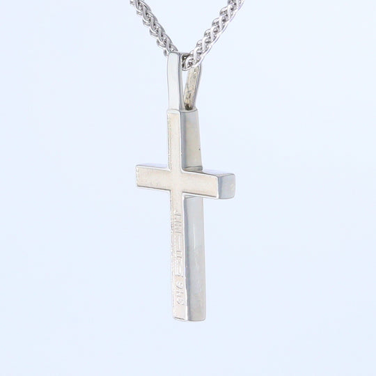 Opal Pendant 4 Section Inlaid Cross